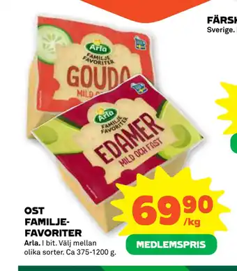Stora Coop OST FAMILJEFAVORITER erbjuda