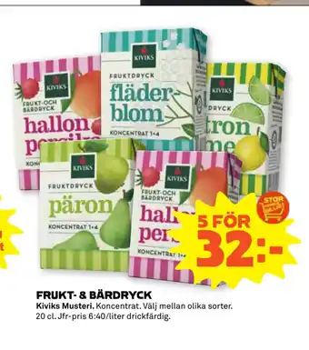 Stora Coop FRUKT- & BÄRDRYCK erbjuda