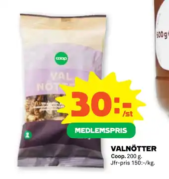 Coop Forum VALNÖTTER erbjuda