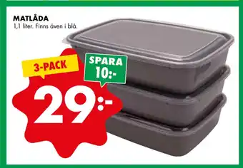 ÖoB MATLÅDA erbjuda