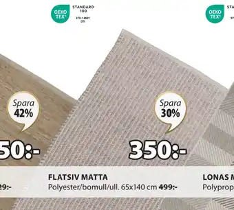 JYSK FLATSIV MATTA erbjuda