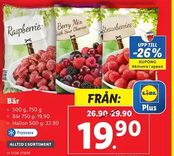 Lidl Bär erbjuda