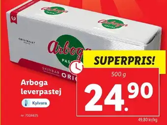 Lidl Arboga leverpastej erbjuda
