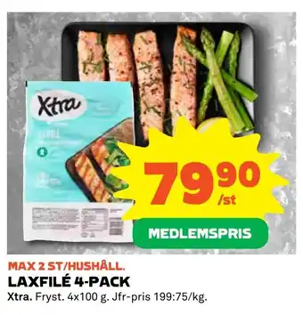 Coop LAXFILÉ 4-PACK erbjuda