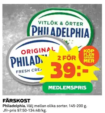 Coop FÄRSKOST erbjuda