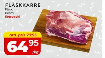 Matrix Butikerna FLÄSKKARRE erbjuda