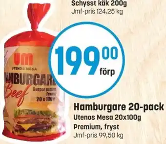 Hamburgare 20-pack