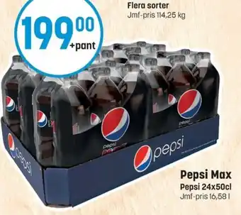 Eurocash Pepsi Max erbjuda