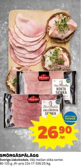 Coop Daglivs SMÖRGÅSPÅLÄGG erbjuda