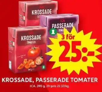 KROSSADE, PASSERADE TOMATER