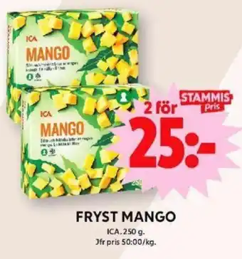 ICA Maxi FRYST MANGO erbjuda