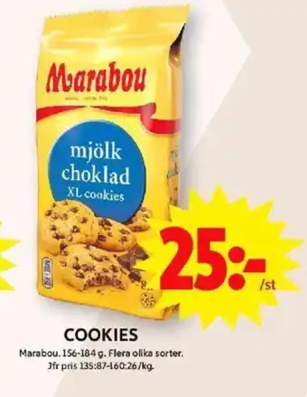 ICA Maxi COOKIES erbjuda