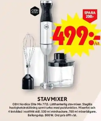 ICA Maxi STAVMIXER erbjuda