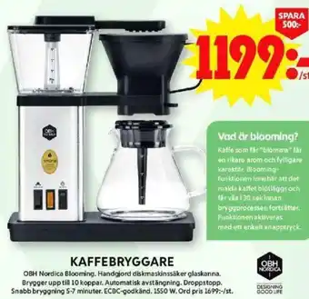 ICA Maxi KAFFEBRYGGARE erbjuda