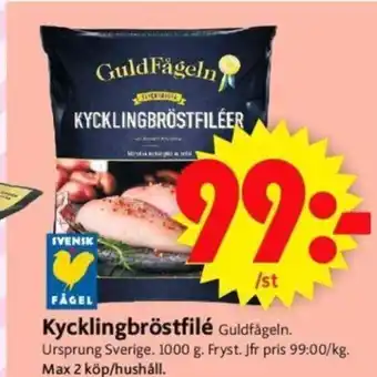 ICA Supermarket Kycklingbröstfilé erbjuda
