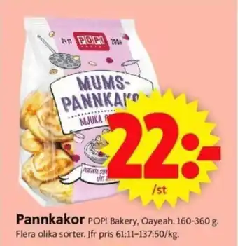 ICA Supermarket Pannkakor erbjuda