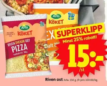 ICA Supermarket Riven ost erbjuda