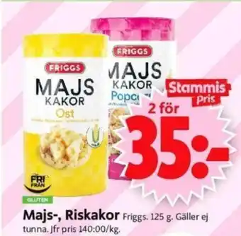 ICA Supermarket Majs-, Riskakor erbjuda