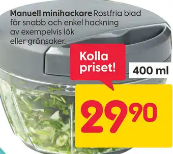Rusta Manuell minihackare erbjuda