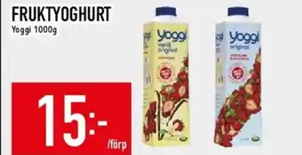 Matdax Yoggi yoghurt erbjuda