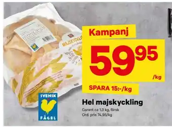 City Gross Garant kyckling erbjuda