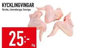 Matdax Lönneberga kycklingvingar erbjuda