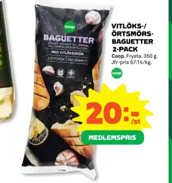Coop Coop baguetter erbjuda