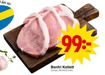 Matöppet Jm chark kotlett erbjuda