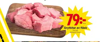 Matöppet Jm chark grytbitar erbjuda