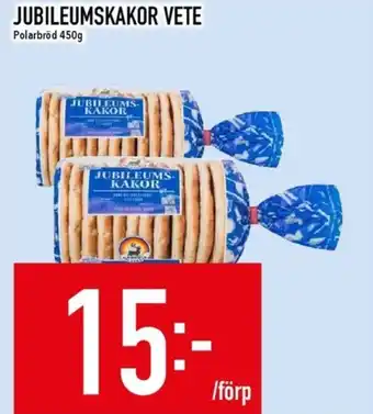 Matdax Jubileumskaka vetekakor erbjuda