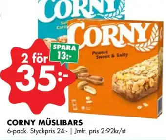 ÖoB Corny bars erbjuda