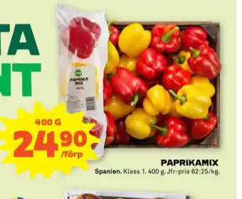 Stora Coop Coop paprika erbjuda