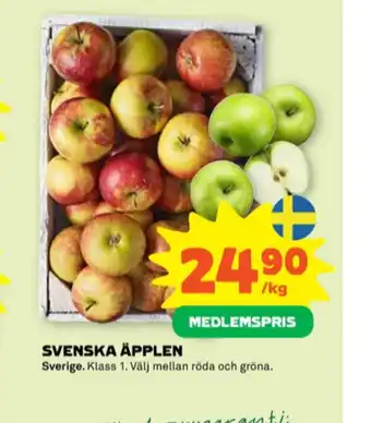 Stora Coop Coop äpplen erbjuda