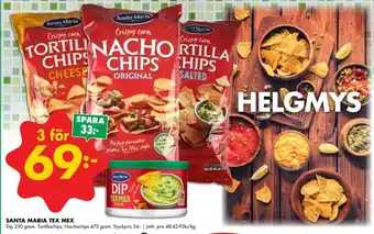 ÖoB Santa maria tortillachips erbjuda
