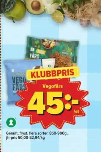 Östenssons Garant vegofärs erbjuda