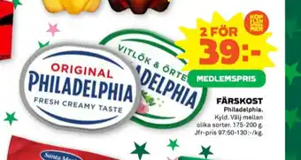 Philadelphia färskost