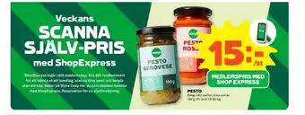 Stora Coop Coop pesto erbjuda