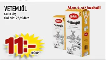 Din Mat VETEMJÖL erbjuda