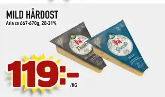Din Mat MILD HÅRDOST erbjuda
