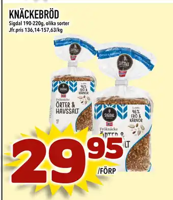 Din Mat KNÄCKEBRÖD erbjuda