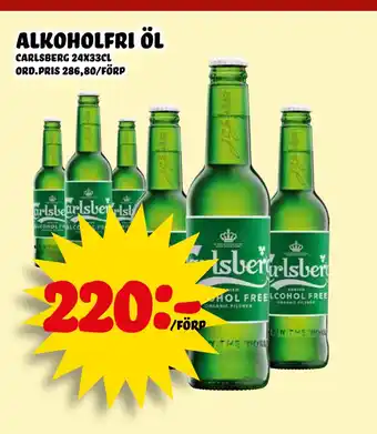 Nelins alkoholfri öl erbjuda