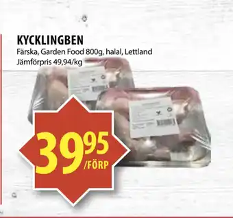 Matvärlden Tensta KYCKLINGBEN erbjuda