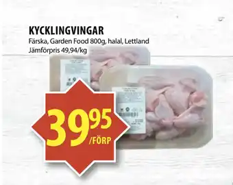 Matvärlden Tensta KYCKLINGVINGAR erbjuda