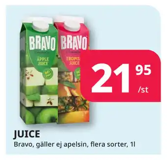 Tempo JUICE erbjuda
