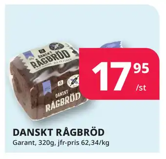 Tempo DANSKT RÅGBRÖD erbjuda