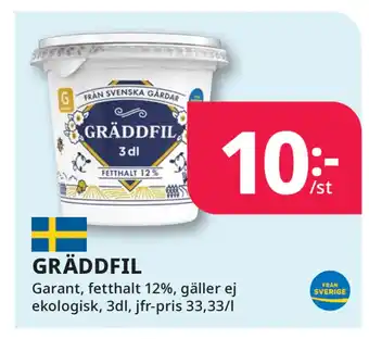 Tempo GRÄDDFIL erbjuda