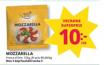 Tempo MOZZARELLA erbjuda