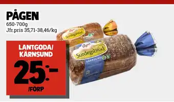 MatArket PÅGEN erbjuda