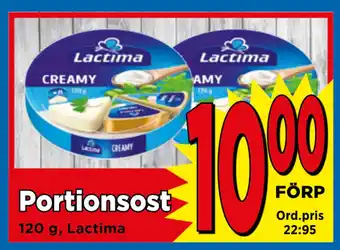 Supergrossen Portionsost erbjuda