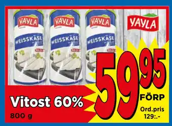 Supergrossen Vitost 60% erbjuda